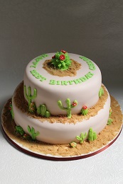 dinosaur birthday cake